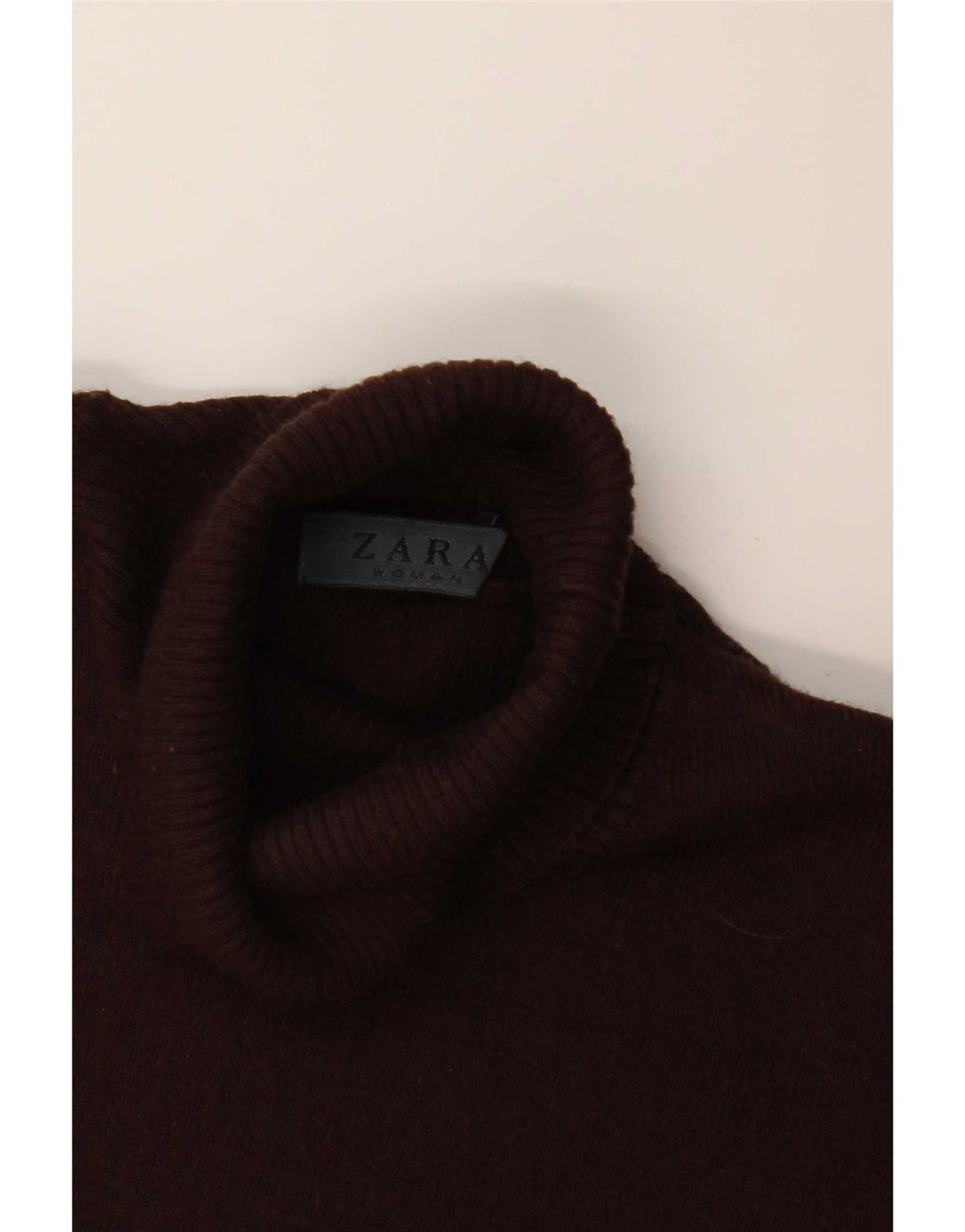 Zara Womens T-Shirt Top UK 8 Small Brown
