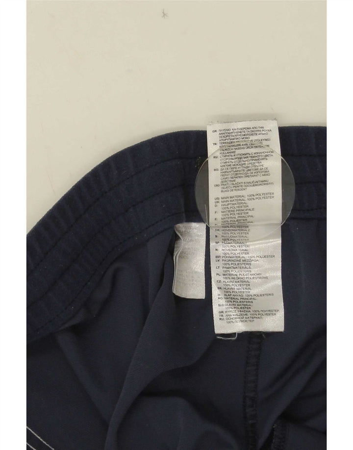 Adidas Mens Tracksuit Trousers Joggers Medium Navy Blue Colourblock