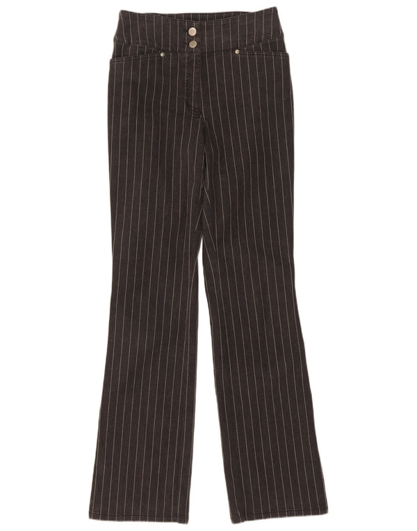 Женские повседневные брюки Yessica Bootcut EU 40 Medium W27 L33, черные в полоску