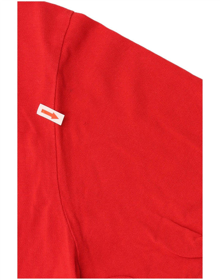 Kappa Mens Polo Shirt 3XL Red Cotton