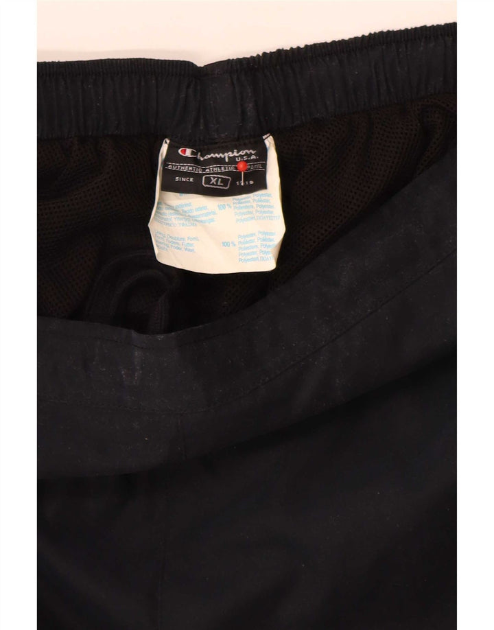 Champion Womens Tracksuit Trousers UK 18 XL Navy Blue Polyester