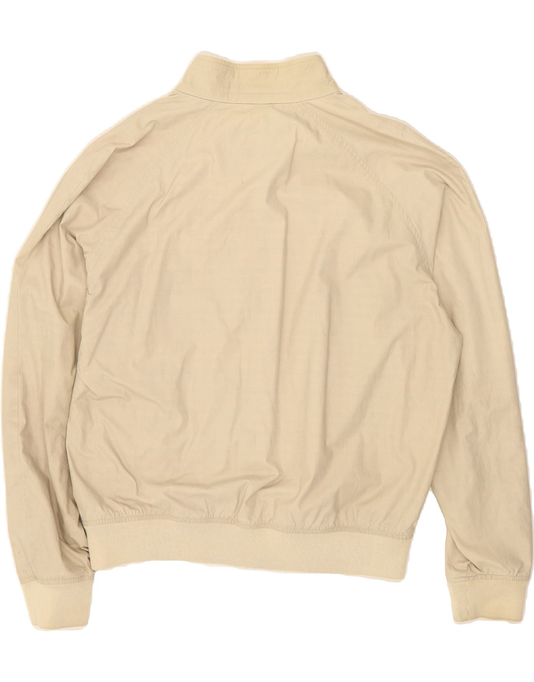 WOOLRICH Mens Bomber Jacket UK 42 XL Beige Cotton Modern Vintage Woolrich and Second-Hand Woolrich from Messina Hembry 
