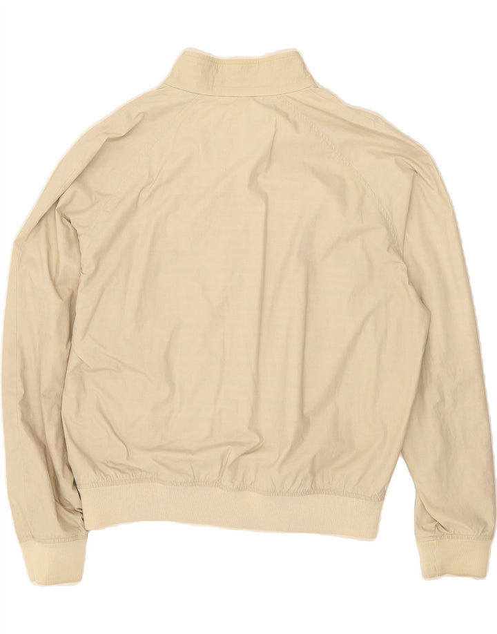 WOOLRICH Mens Bomber Jacket UK 42 XL Beige Cotton Modern Vintage Woolrich and Second-Hand Woolrich from Messina Hembry 