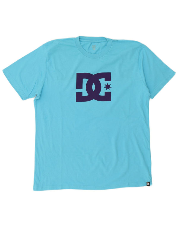 Tricou grafic pentru bărbați DC Top XL Bumbac albastru