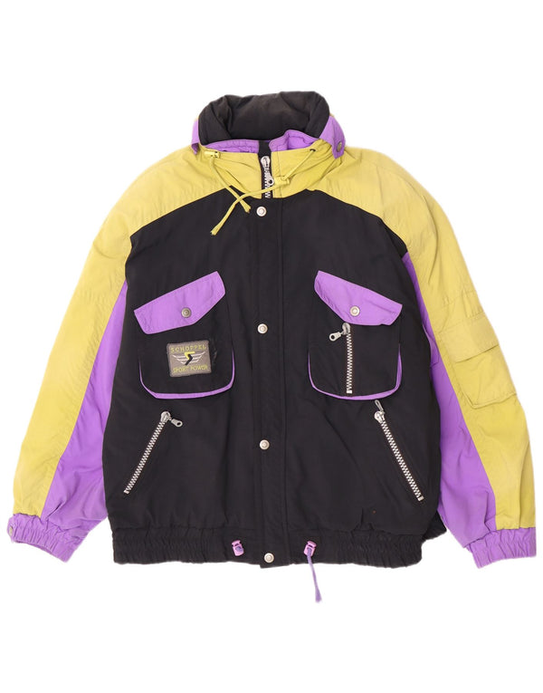Мужская лыжная куртка Schoffel Gore-Tex UK 42 XL с разноцветными цветными блоками