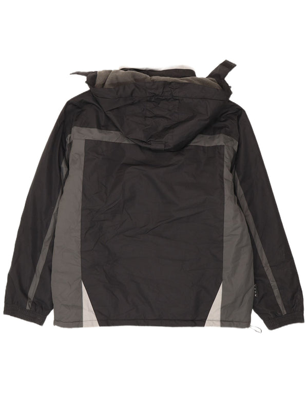 Mountain Warehouse Veste de ski à capuche pour homme UK 42 XL Noir Colourblock