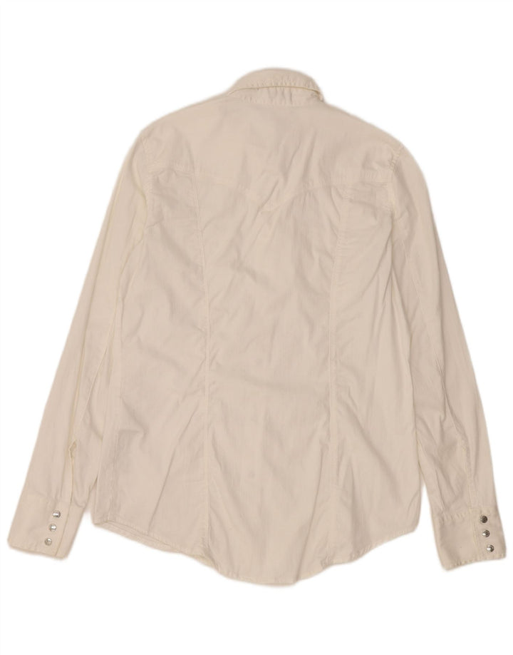 Camicia da donna Gas UK 10 piccola in cotone bianco