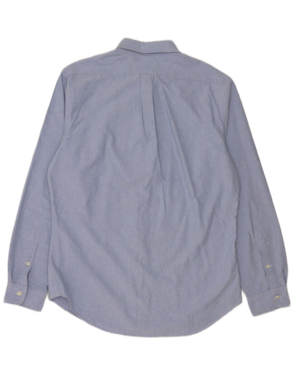 Polo Ralph Lauren Mens Slim Fit Shirt Large Blue Cotton