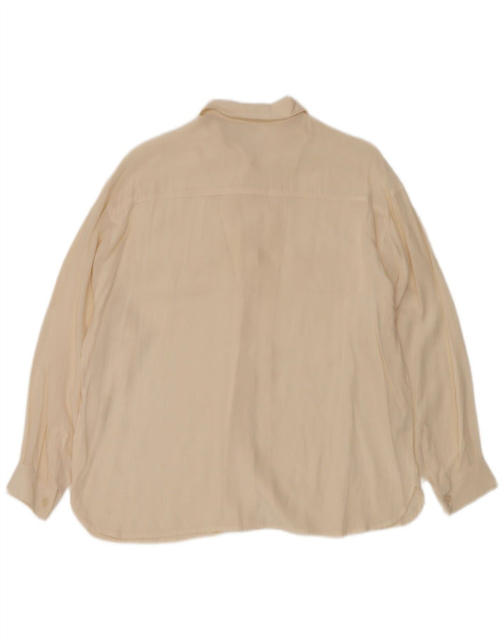 Рубашка женская VINTAGE UK 12 Medium Off White