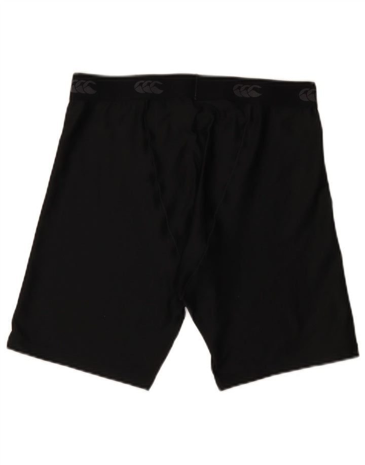 Canterbury Mens Graphic Sport Shorts XL Black Polyester