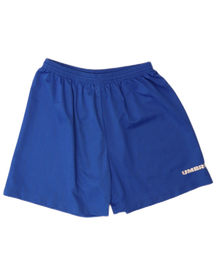 UMBRO Мужские спортивные шорты, большие синие, полиэстер