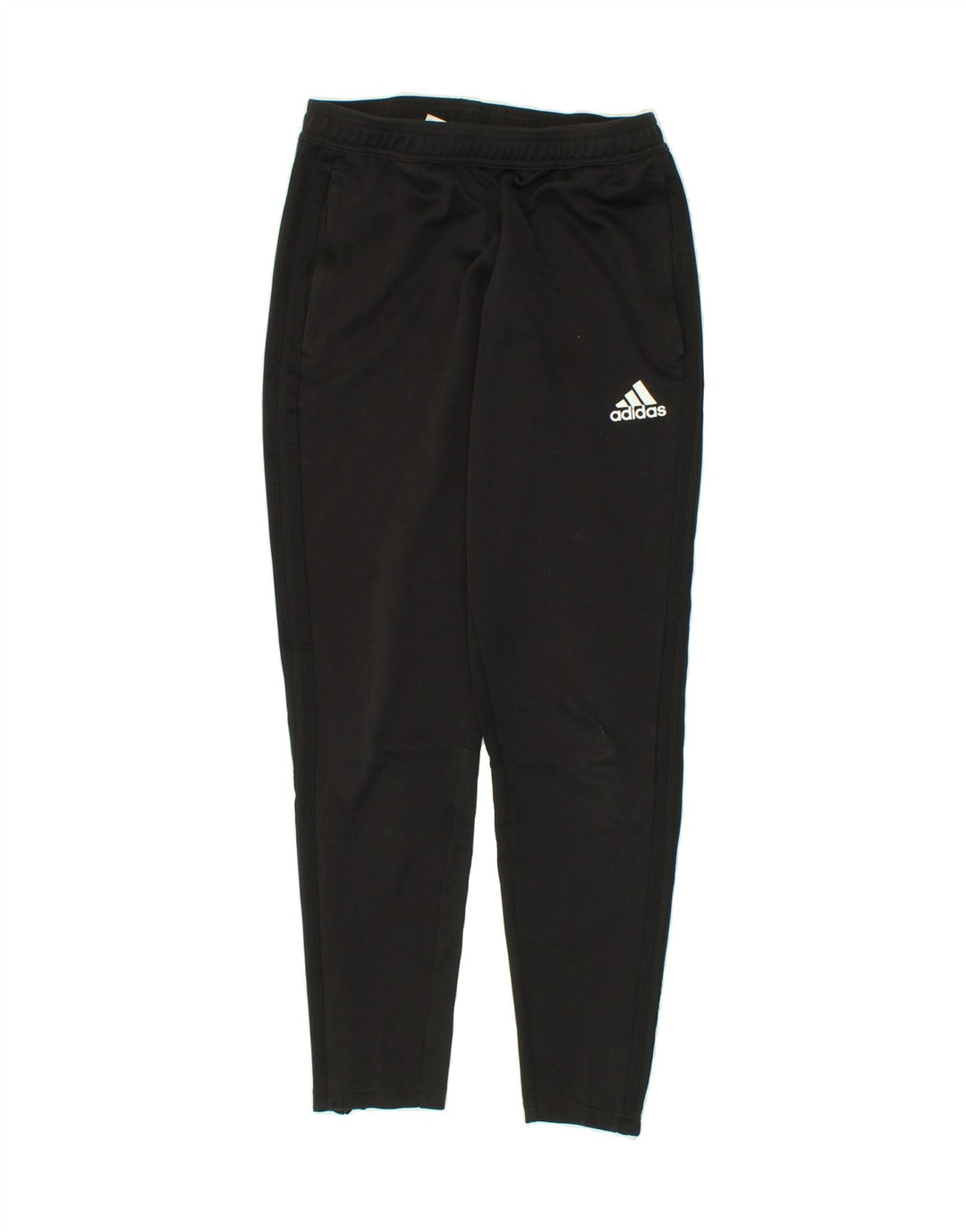 ADIDAS Womens Tracksuit Trousers UK 10 Small Black Polyester Vintage Adidas and Second-Hand Adidas from Messina Hembry 