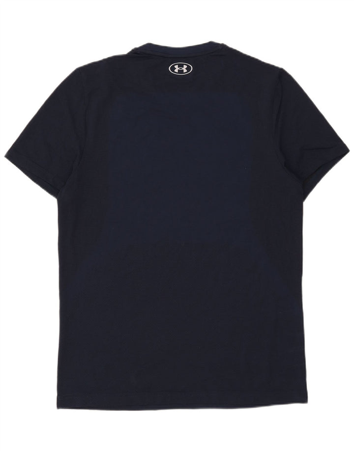 Under Armour Herren T-Shirt Top Large Marineblau Nylon