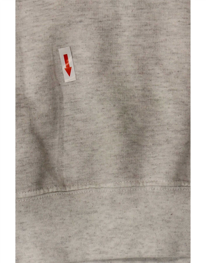 Champion Herre Grafisk Sweatshirt Jumper Medium Grå Bomuld