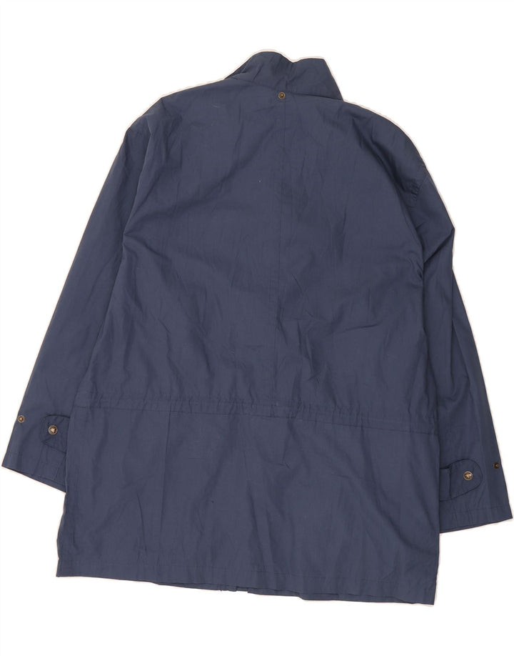 VINTAGE Mens Utility Jacket IT 52/54 XL Blue Polyester Vintage Vintage and Second-Hand Vintage from Messina Hembry 