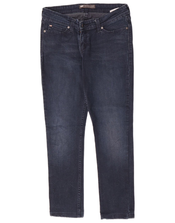 Levi's Womens Demi Curve Low Waist Skinny Jeans W29 L27 Blue Cotton