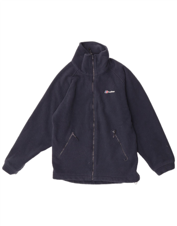 Berghaus Fleecejakke til mænd UK 36 Small Navy Blue Polyester