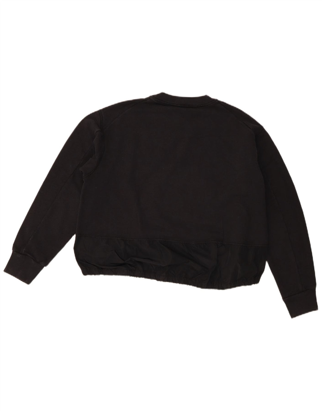 Dsquared2 Girls Oversized Graphic Crop Sweatshirt Jumper 15-16 Years Black