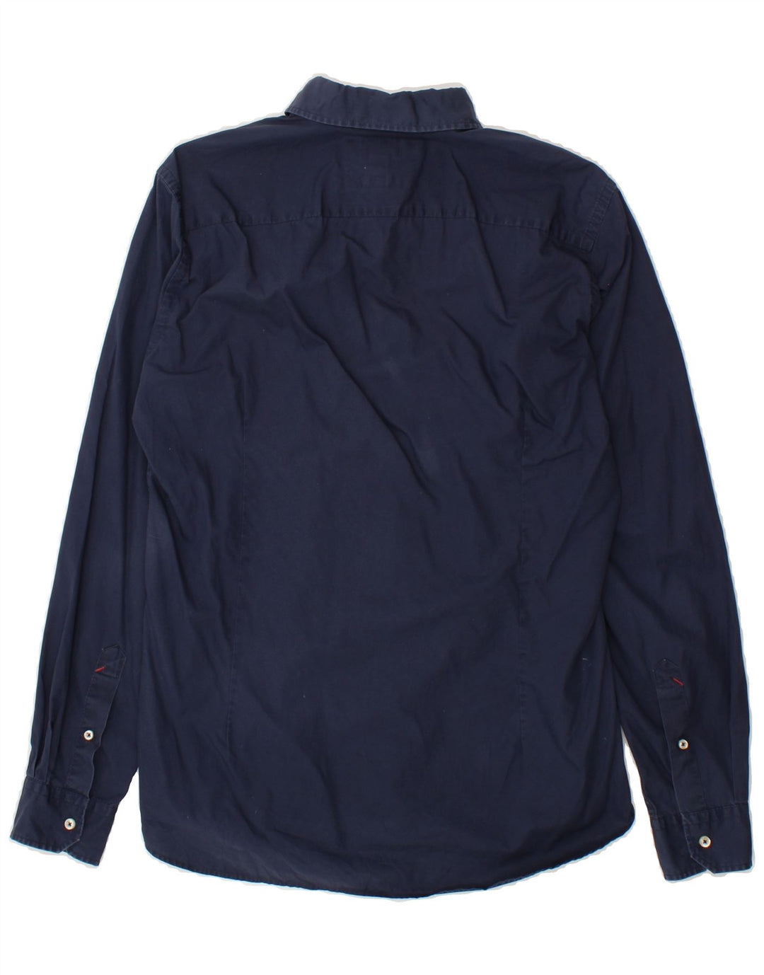U.S. POLO ASSN. Mens Slim Fit Shirt Medium Navy Blue Vintage U.S. Polo Assn. and Second-Hand U.S. Polo Assn. from Messina Hembry 