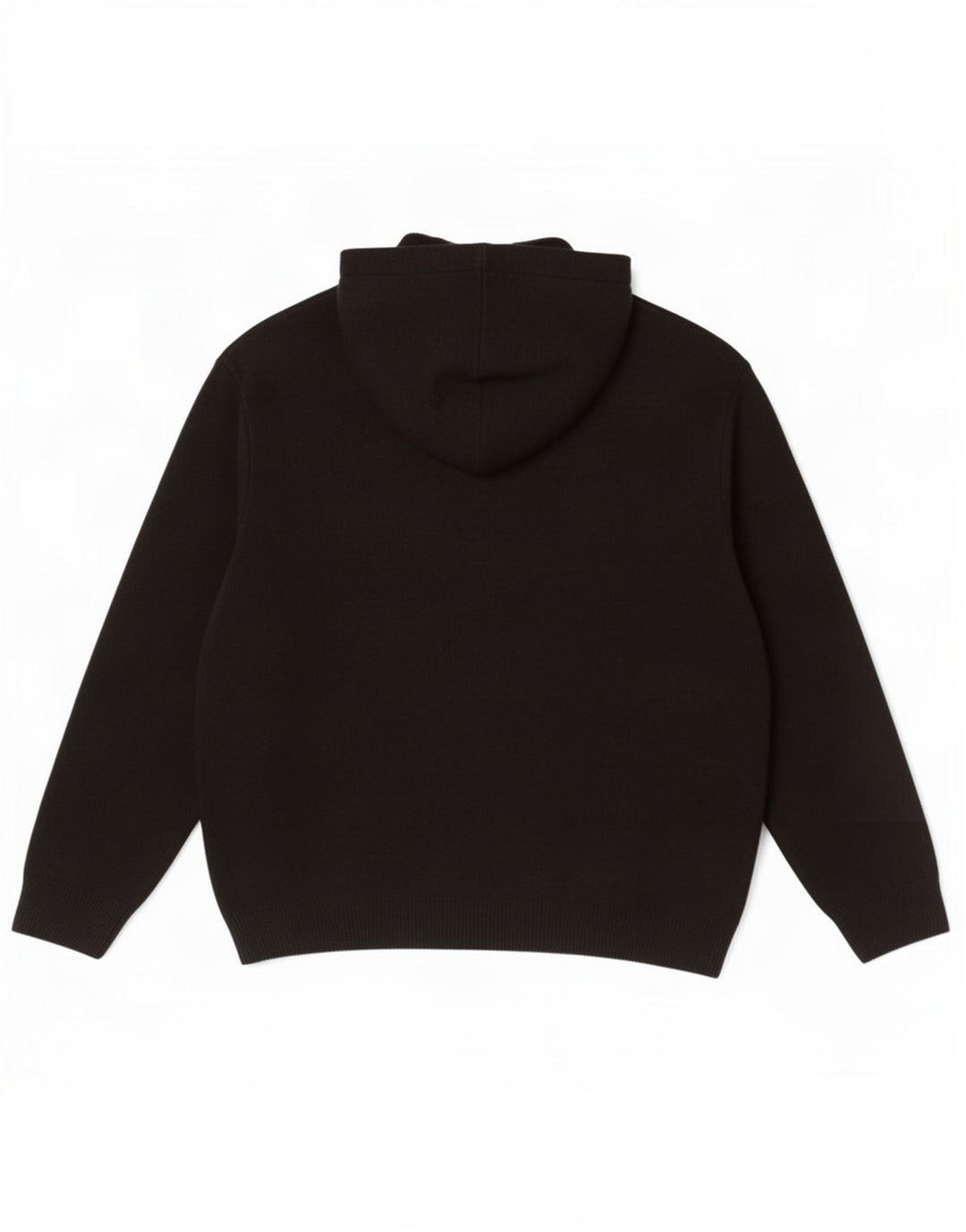 Мужской джемпер с капюшоном Zara, средний черный из вискозы