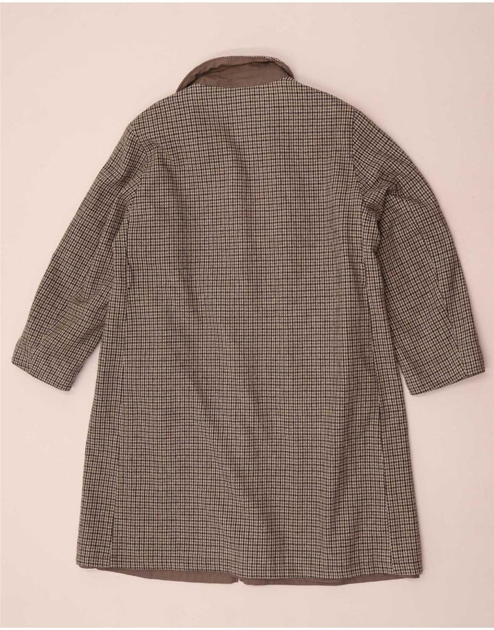 Vintage Damen Wendemantel UK 16 Large Grau