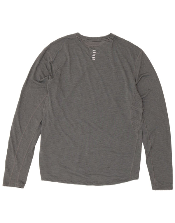 Under Armour Herre Monteret Running Top Langærmet Large Grey Sports