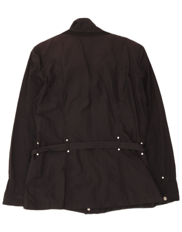 Geox Damen Respira Utility Jacke UK 16 Large Schwarz Polyester