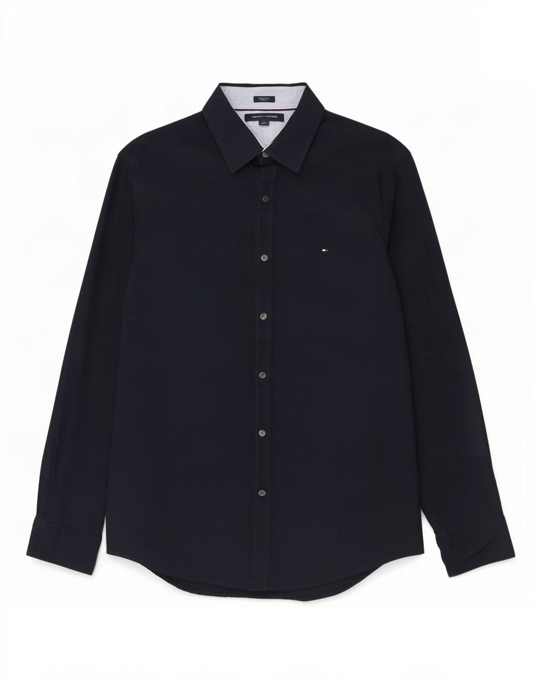 Koszula męska Tommy Hilfiger, duża, granatowa, bawełniana