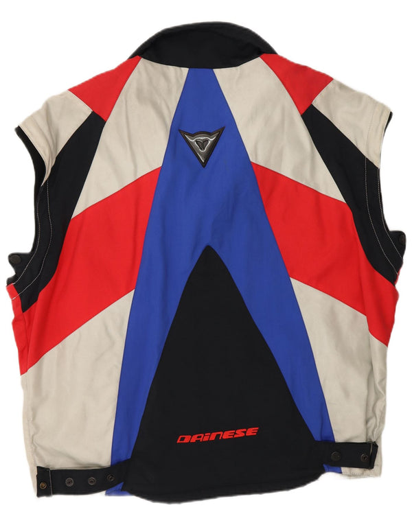 Dainese Herre Graphic Biker Gilet IT 56 XL Flerfarvet Colourblock