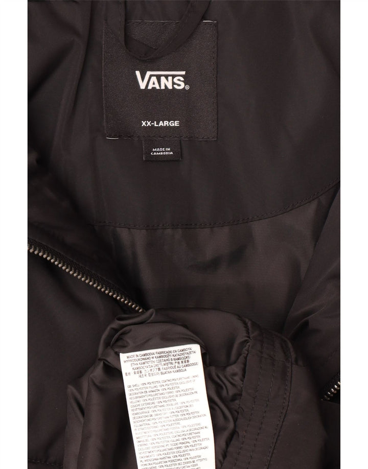 Женская стеганая куртка VANS UK 20 2XL, черный полиэстер