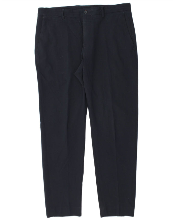 Zara Mens Slim Chino Trousers EU 40 Medium W31 L28 Black