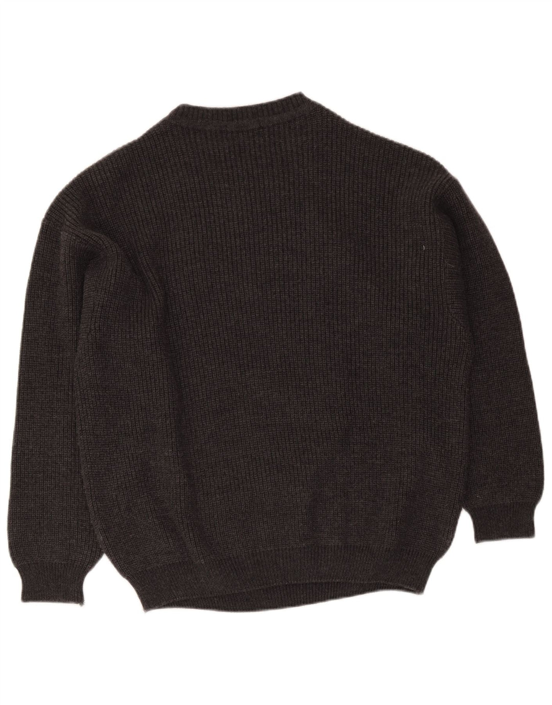 Montezemolo Mens Crew Neck Jumper Sweater Large Grey Classic