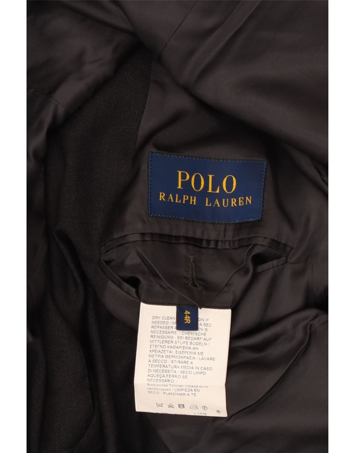 Polo Ralph Lauren Herren-Blazer mit 2 Knöpfen, UK 44, XL, graue Wolle