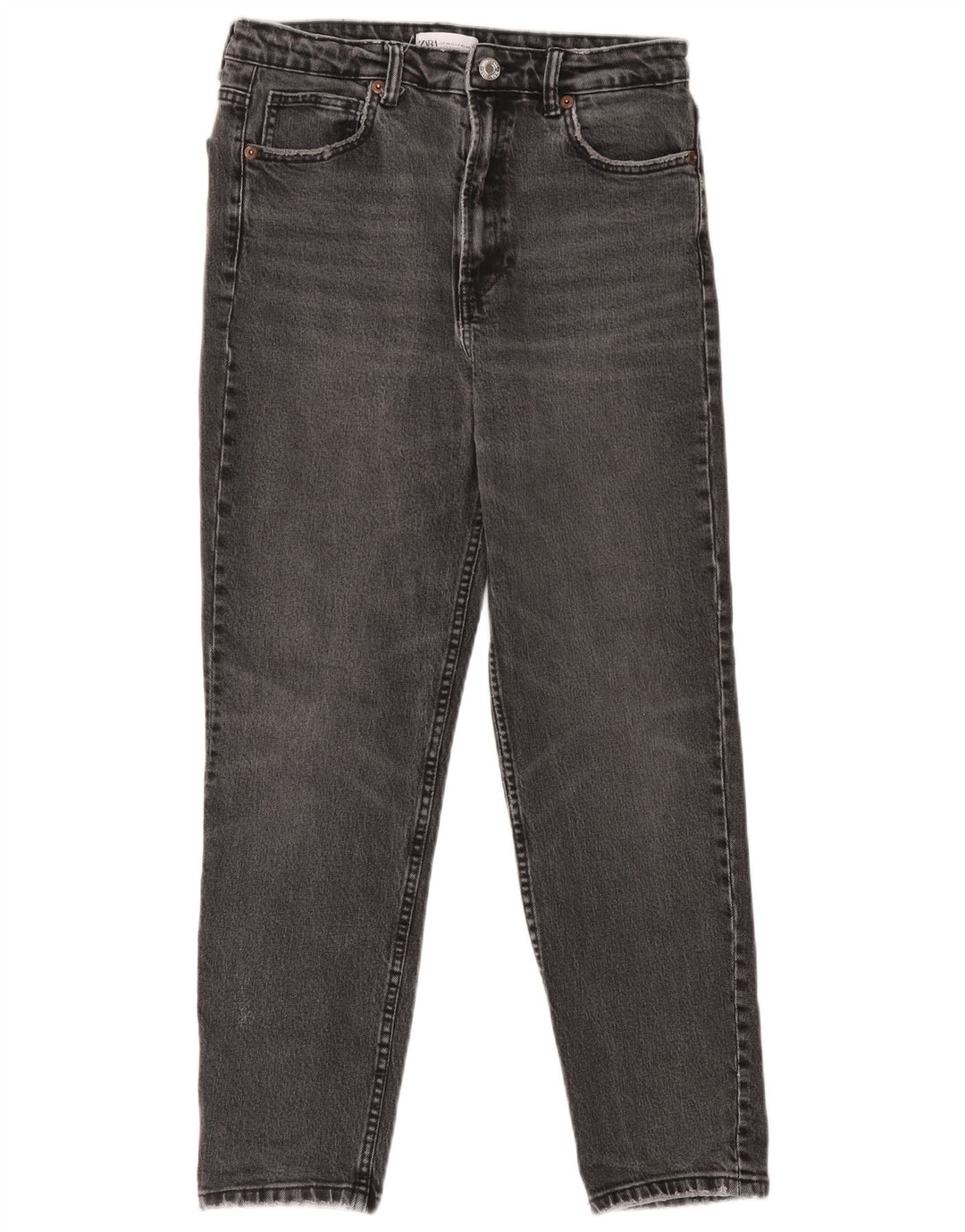 Zara Womens Tapered Jeans EU 40 Medium W30 L26 Grå