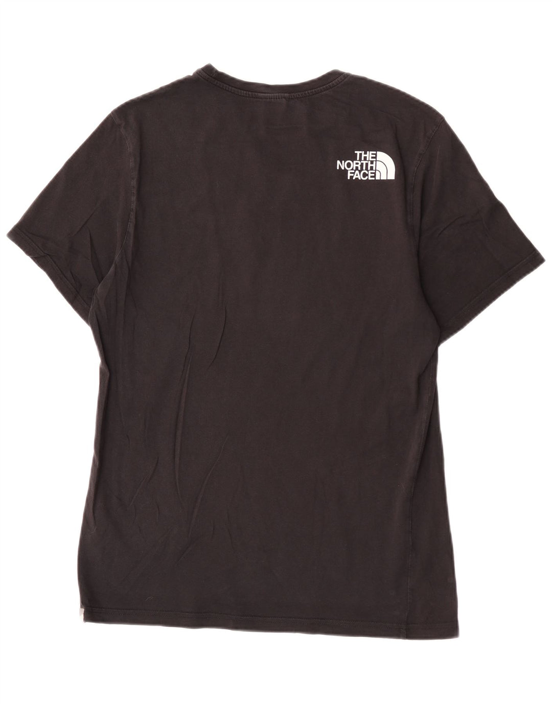 The North Face Mens Graphic T-Shirt Top Medium Black Cotton