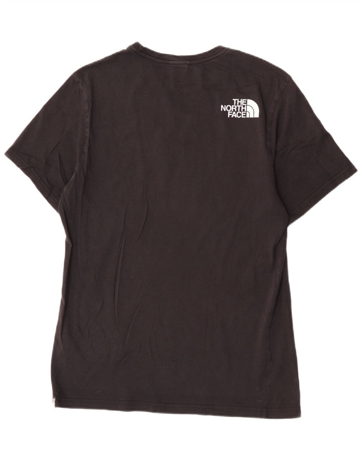 The North Face Mens Graphic T-Shirt Top Medium Black Cotton