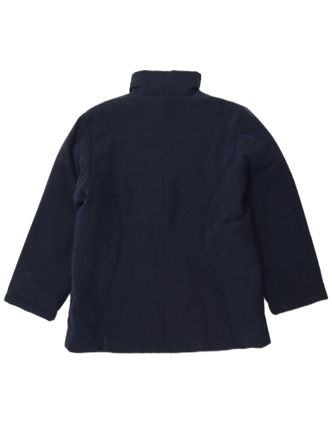 LEE VALLEY Herre polstret jakke UK 40 Large Navy Blue Polyester