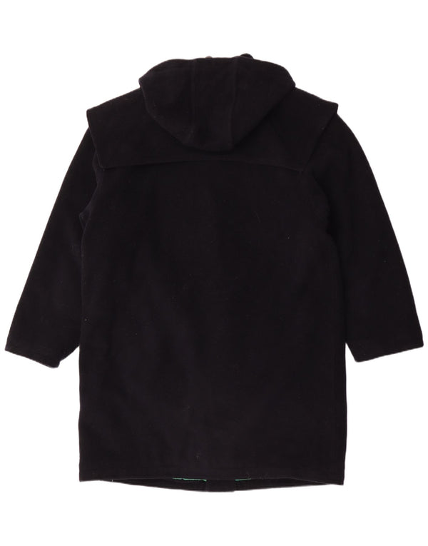 Ouragan Mens Hooded Duffle Coat UK 38 Medium Navy Blue