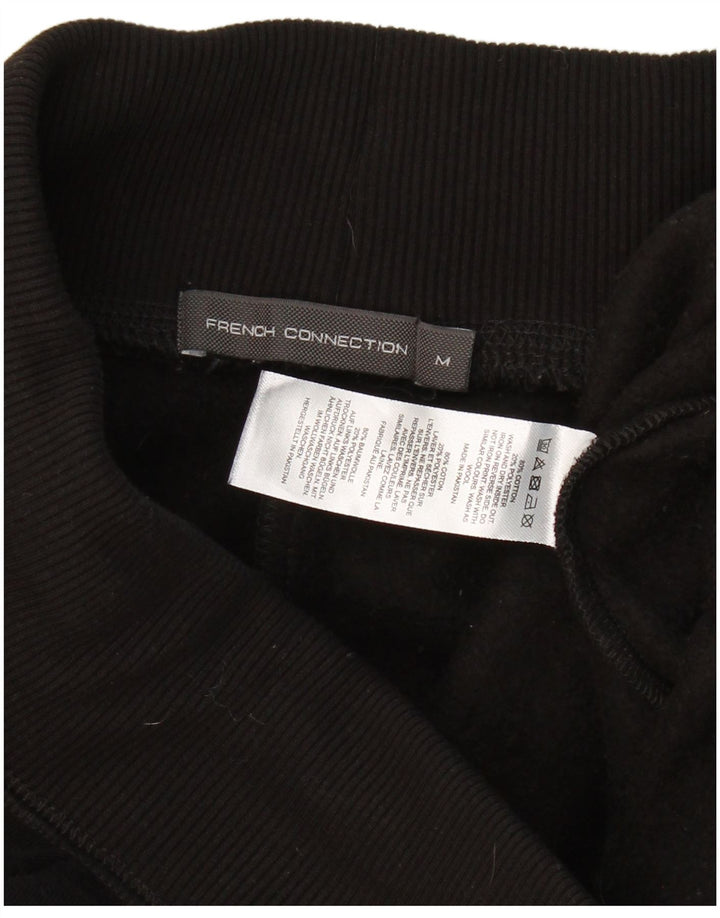 FRENCH CONNECTION Womens Tracksuit Trousers Joggers UK 14 Medium  Black
