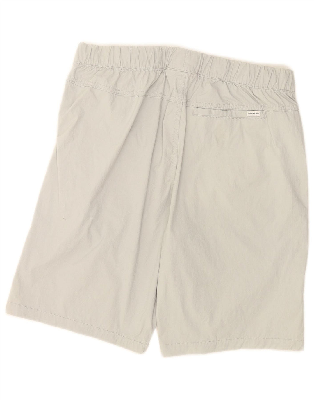 Jack & Jones Mens Chino Shorts Large W34 Grey Nylon