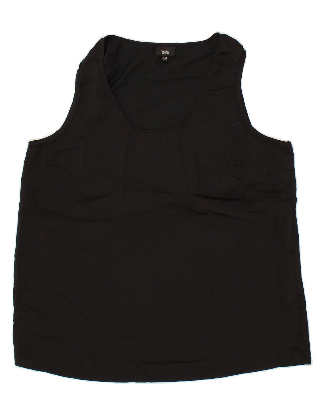 MOSSIMO Womens Sleeveless Blouse Top UK 20 2XL Black Polyester Vintage Mossimo and Second-Hand Mossimo from Messina Hembry 