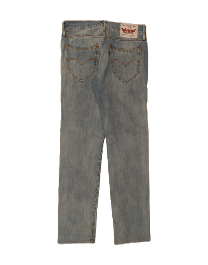 LEVI'S Womens Straight Jeans W30 L32 Blue Cotton Vintage Levi's and Second-Hand Levi's from Messina Hembry 