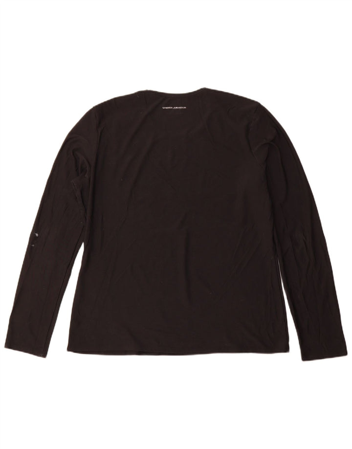 Maglia a maniche lunghe da donna UNDER ARMOUR UK 14 Large Nero Poliestere