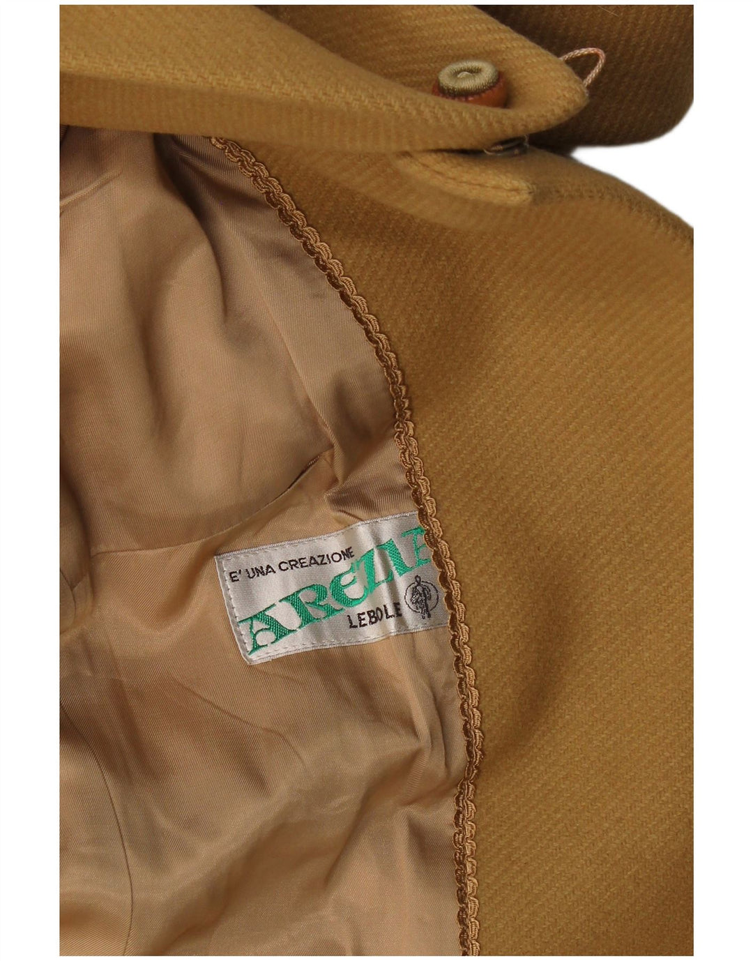 Arezia Manteau croisé pour femme UK 14 Beige moyen