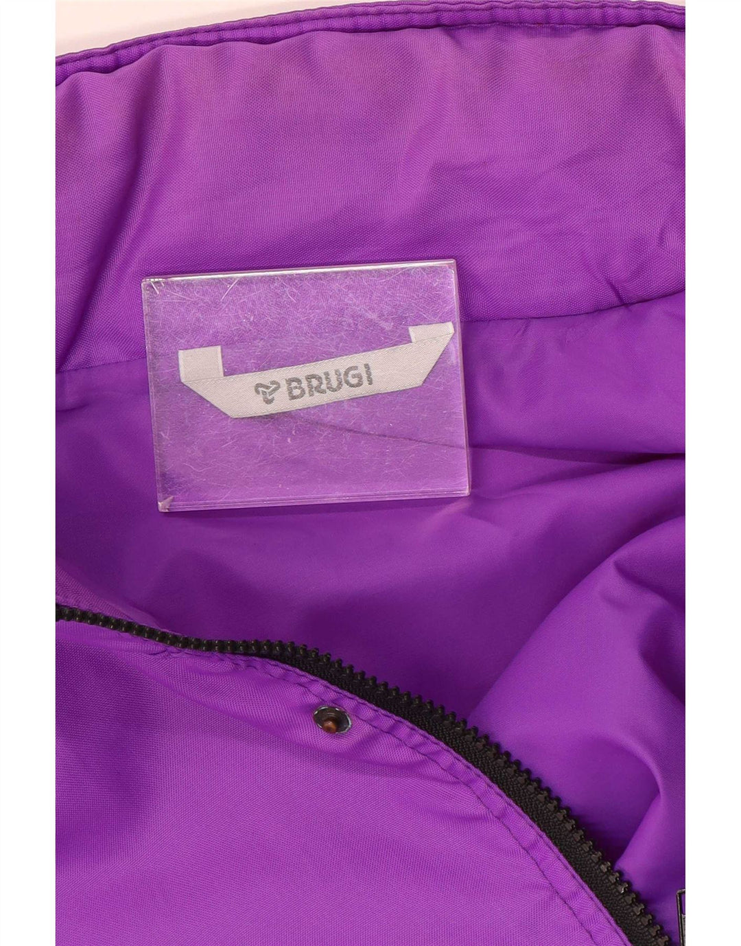 Brugi Chubasquero para hombre UK 44 2XL Púrpura Colorblock Poliéster