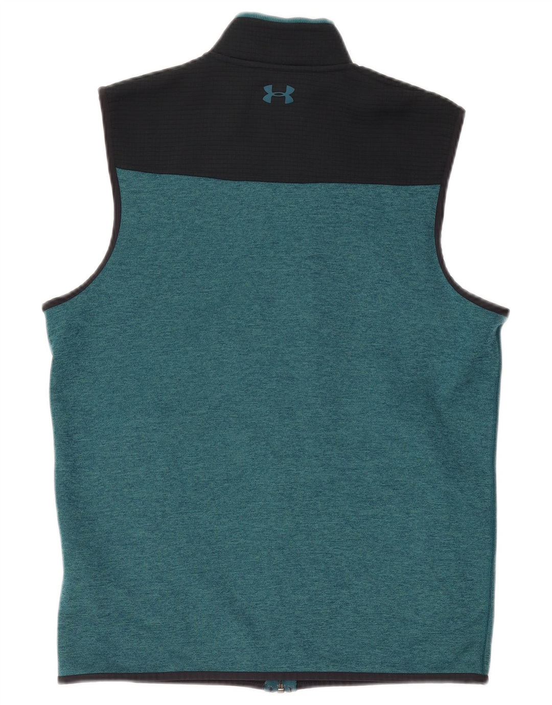 Giacca da ginnastica senza maniche da uomo Under Armour, colore verde medio