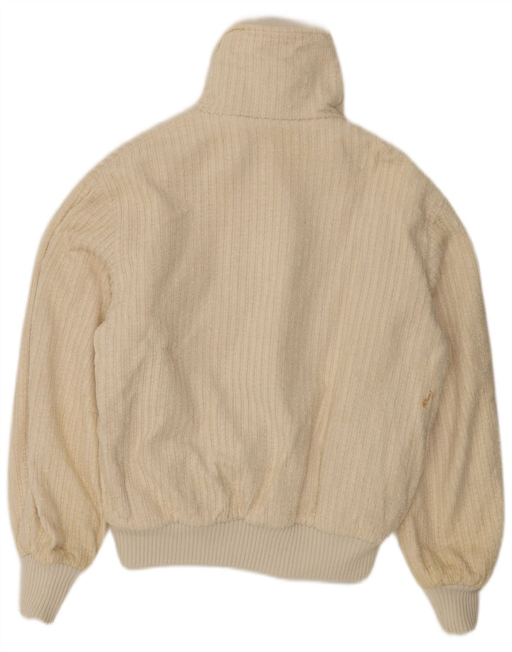 Giacca in pile da uomo vestibilità ampia Carrera IT 46 Small Beige Poliestere