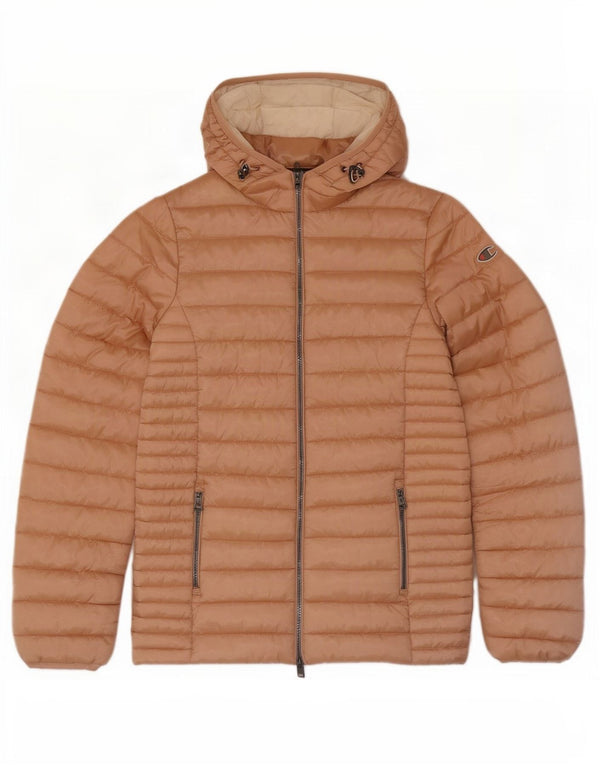 Champion Girls Hooded Jacket 13-14 Years XL Pink Polyamide