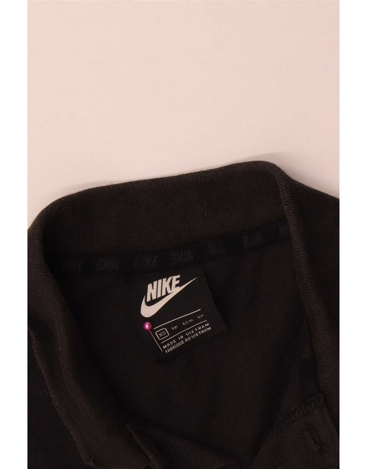 Nike Mens Polo Shirt XS Black Cotton