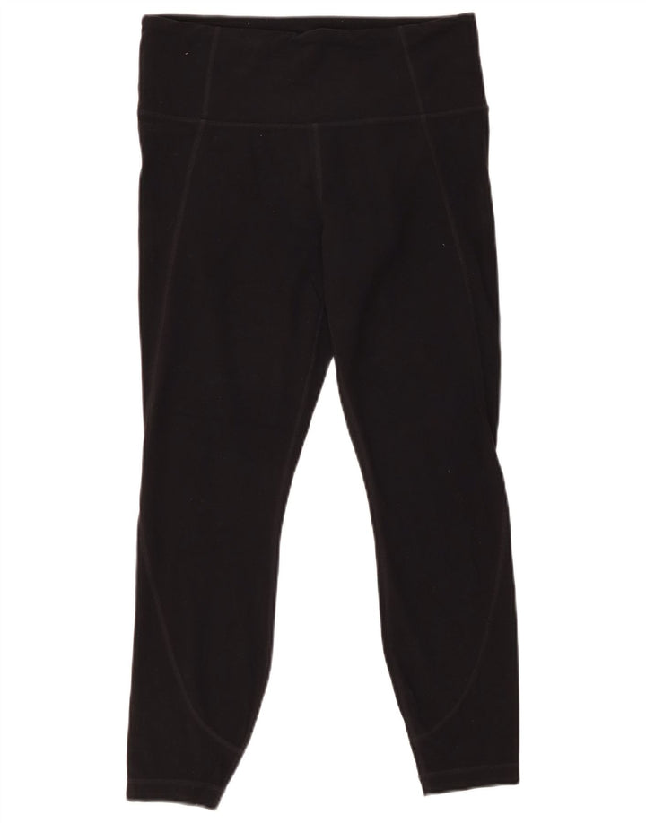 Legginsy damskie ATHLETA UK 12, średni czarny nylon